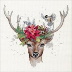 (image for) Woodland Deer Counted Cross Stitch Kit